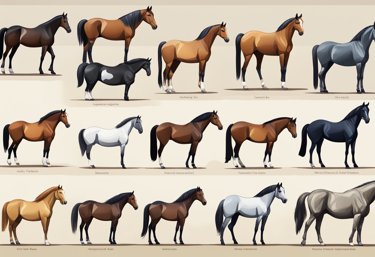 Average Height and Weight of Horse Breeds